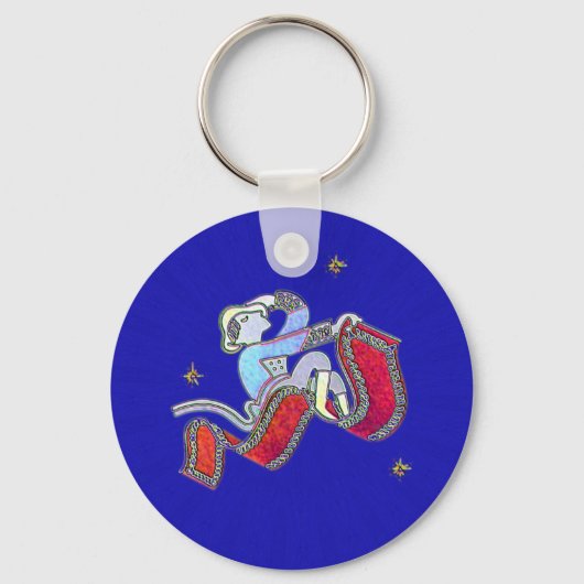Magische tapijten sleutelhanger (Voorkant)