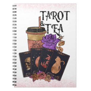 Magische Tarot en Thee Kaart Notitieboek