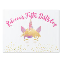 Magische tekenpartij bij Aangepast Unicorn Birthda