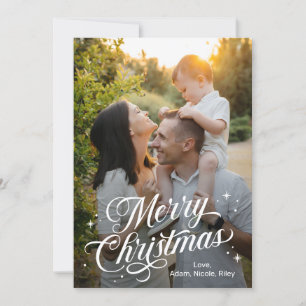 Magische-time prettige kerstkaart