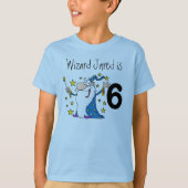 Magische Tovenaar Verjaardag T-shirt (Voorkant)