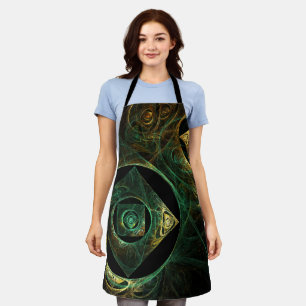 Magische trillingen Abstracte Art Apron Schort