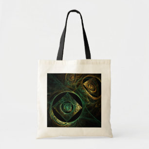 Magische trillingen Abstracte Art Canvas tas