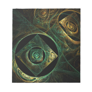 Magische trillingen Abstracte Art-notebooks Notitieblok