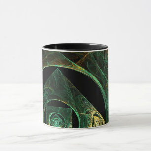 Magische trillingen Abstracte koffie Mok