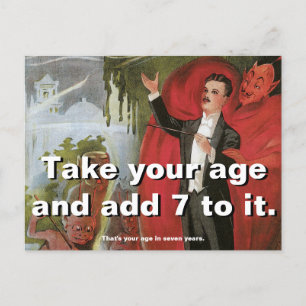 Magische truc briefkaart