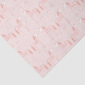 Magische Unicorn Blush Pink Tissuepapier (Detail)
