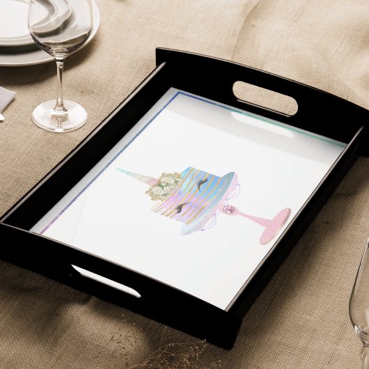 Magische Unicorn Cake | Fantastische Waterverf Tissuepapier