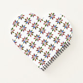 Magische Unicorn Glitter Girly gelooft dat persona Notitieboek (Achterkant)