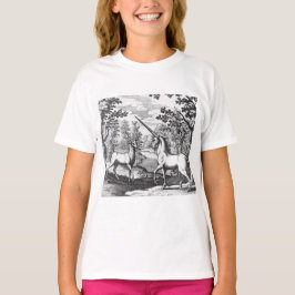 Magische Unicorn in het bos T-shirt