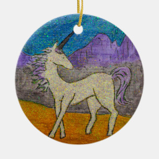 Magische Unicorn Keramisch Ornament