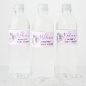 Magische Unicorn Mam en Baby Waterverf Waterfles Etiket (Flessen)
