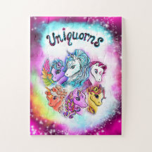 Magische Unicorn puzzel