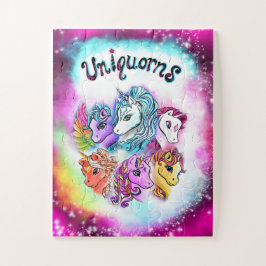 Magische Unicorn puzzel