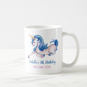 Magische Unicorn Rainbow 5th Birthday Party Koffiemok