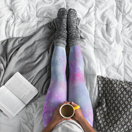 Magische Unicorn Roze Blauwe Leggings