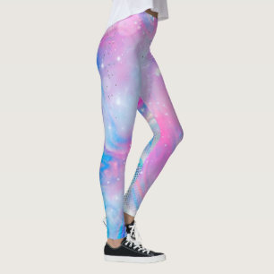 Magische Unicorn Roze Blauwe Leggings