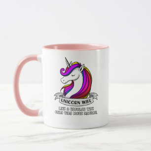 Magische Unicorn Wife Weemens Mok