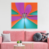 Magische ventilator canvas afdruk (Insitu (Woonkamer))