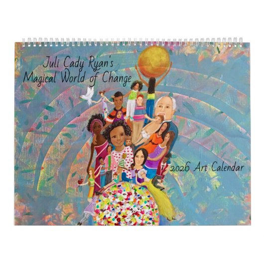 Magische Verandering Whimsical Art 2025 Kalender (Hoes)