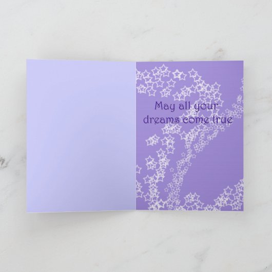 Magische verjaardag kaart (Binnen)