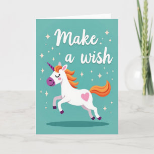 Magische Verjaardags Equine Kaart