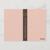 Magische vintage fantasy verjaardag cadeaubon  briefkaart (Achterkant)