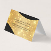 magische vonk visitekaartjes (Achterkant)