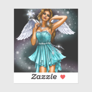 Magische Vrouwelijke Fee Sticker