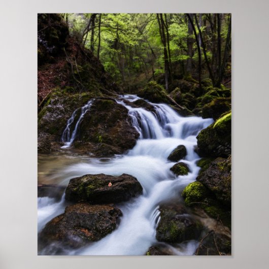 Magische waterval in de hel poster (Voorkant)