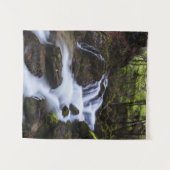 Magische waterval in de hel wandkleed (Voorkant (horizontaal))