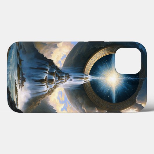 Magische waterval Surreal Fantasy Art Case-Mate iPhone Case (Achterkant (horizontaal))