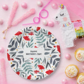 Magische Waterverf Garden Moederdag Papieren Bordje (Feest)