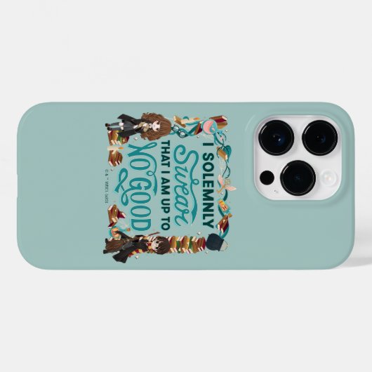 Magische Waterverf "Ik zweer plechtig" Case-Mate iPhone Case (Achterkant (horizontaal))