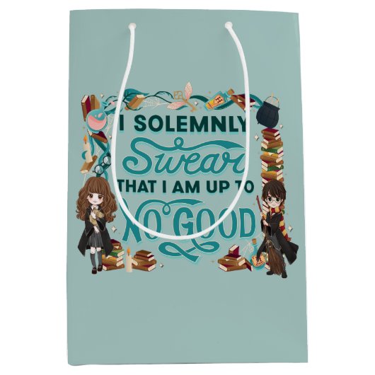 Magische Waterverf "Ik zweer plechtig" Medium Cadeauzakje (Voorkant)