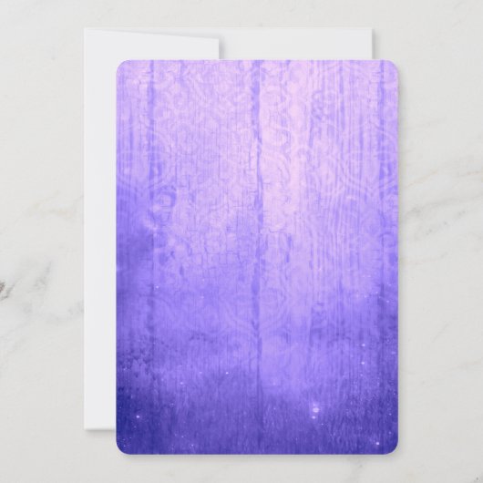 Magische Waterverf Succulents Virtual Wedding Kaart (Achterkant)