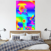 Magische Wereld Canvas Afdruk (Insitu (Slaapkamer))