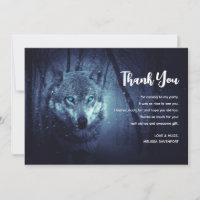 Magische Wilde Wolf met Amazing Blue Eyes
