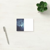 Magische Wilde Wolf met Amazing Blue Eyes Post-it® Notes (Kantoor)