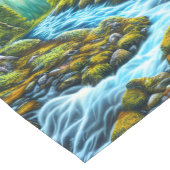 Magische Wilderness Bubbling Brook Korte Tafelloper (Hoek)