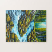 Magische Wilderness Bubbling Brook Legpuzzel (Horizontaal)