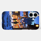 Magische wintersneeuwstorm Case-Mate iPhone case (Achterkant (horizontaal))