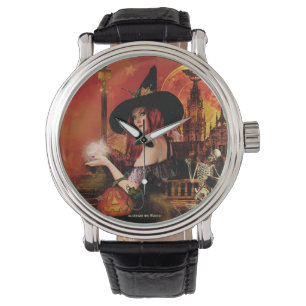 Magische Witch Art Wrist Watch Horloge