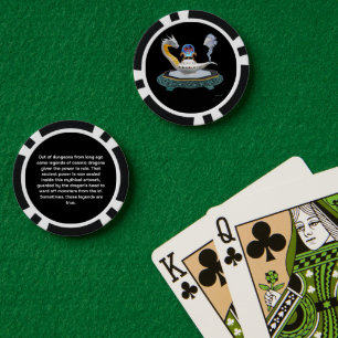 Magische Witte Keramische Drakenlamp Poker Chips