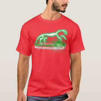 Magische witte paardenring t-shirt