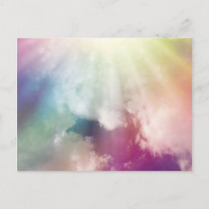 Magische wolken briefkaart