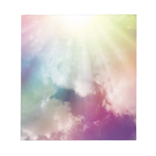 Magische wolken notitieblok (Voorkant)