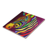 Magische Zebra Tegeltje (Zijkant)