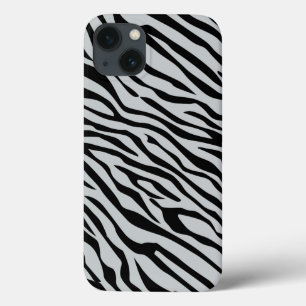 Magische Zebrastripes klikken om grijze kleur aan  iPhone 13 Hoesje
