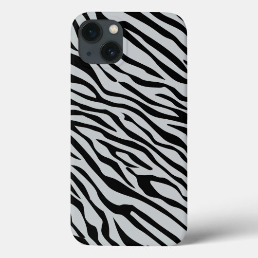 Magische Zebrastripes klikken om grijze kleur aan Case-Mate iPhone Case (Achterkant)